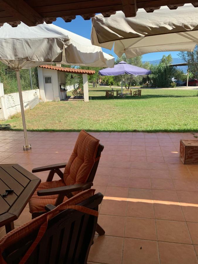 Village Dimopoulos Rodhodháfni Exteriör bild